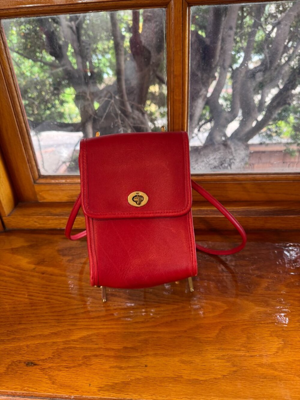 Coach Vintage Scooter Bag, Purse - Red